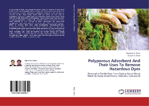 Polyporous Adsorbent And Their Uses To Remove Hazardous Dyes: Removal of Textile Dyes From Dyeing House Waste Water By Using Some Porous Polymeric Compound