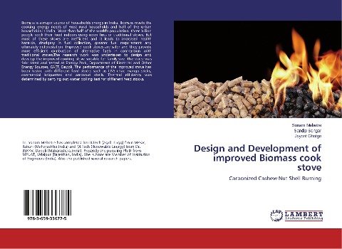 Design and Development of improved Biomass cook stove: Carbonized Cashew Nut Shell Burning