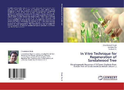 In Vitro Technique for Regeneration of Sandalwood Tree: Morphogenetic Response of Different Explants from Mature Tree of Sandalwood (Santalum album L.)