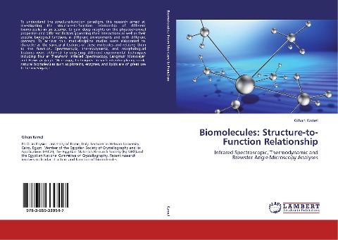 Biomolecules: Structure-to-Function Relationship: Infrared Spectroscopic, Thermodynamic and Brewster Angle Microscopy Analyses