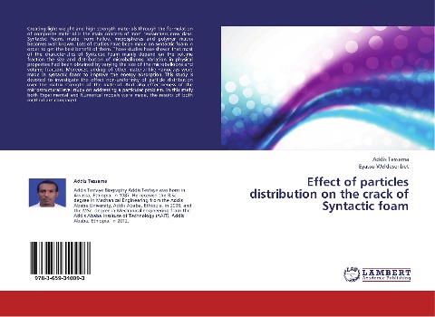 Effect of particles distribution on the crack of Syntactic foam