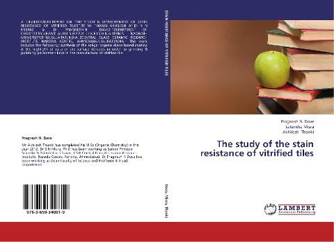 The study of the stain resistance of vitrified tiles