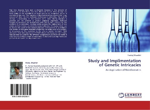 Study and Implimentation of Genetic Intricacies: An Application of Bioinformatics