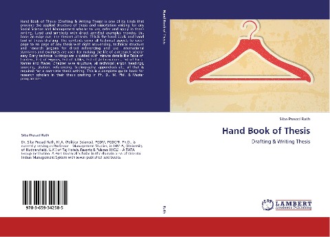Hand Book of Thesis: Drafting & Writing Thesis