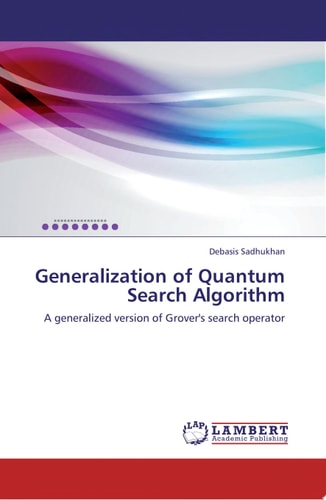Generalization of Quantum Search Algorithm