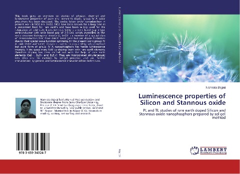 Luminescence properties of Silicon and Stannous oxide: PL and TL studies of rare earth doped Silicon and Stannous oxide nanophosphors prepared by sol gel method