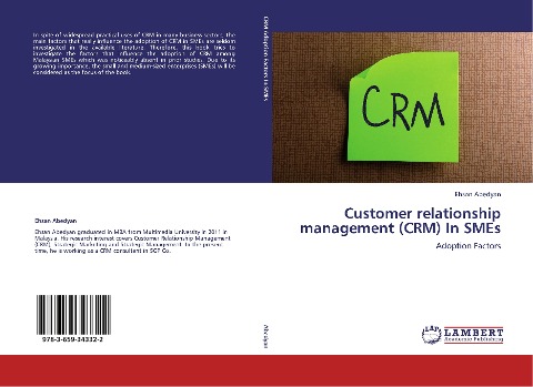 Customer relationship management (CRM) In SMEs: Adoption Factors