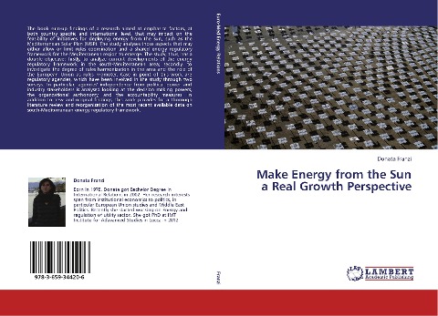Make Energy from the Sun a Real Growth Perspective