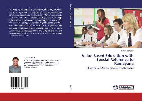 Value Based Education with Special Reference to Ramayana: Education With Special Reference To Ramayana