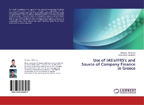 Use of IASs/IFRSs and Source of Company Finance in Greece