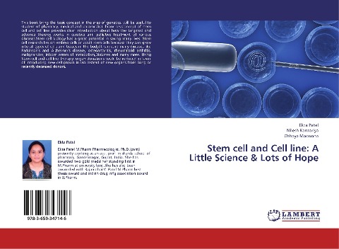 Stem cell and Cell line: A Little Science & Lots of Hope