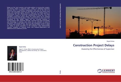 Construction Project Delays: Assessing the Effectiveness of Supervisor