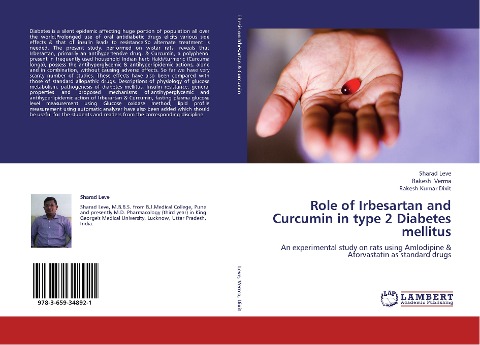Role of Irbesartan and Curcumin in type 2 Diabetes mellitus: An experimental study on rats using Amlodipine & Atorvastatin as standard drugs