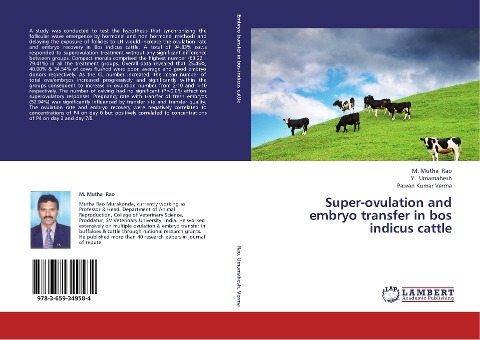 Super-ovulation and embryo transfer in bos indicus cattle