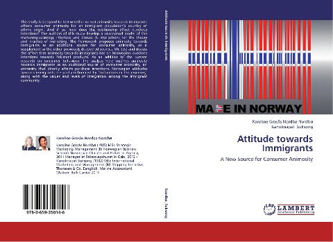 Attitude towards Immigrants: A New Source for Consumer Animosity