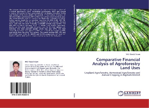 Comparative Financial Analysis of Agroforestry Land Uses: Cropland Agroforestry, Homestead Agroforestry and Annual Cropping in Rajshahi District