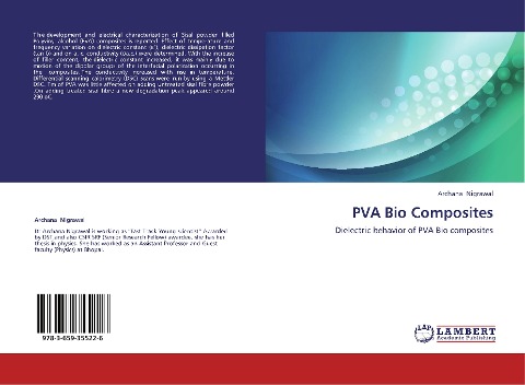 PVA Bio Composites: Dielectric behavior of PVA Bio composites