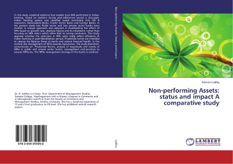 Non-performing Assets: status and impact A comparative study
