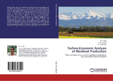 Techno-Economic Analysis of Biodiesel Production: Palm, Jatropha Curcas and Calophyllum Inophyllum oil as biofuel for Road Transport