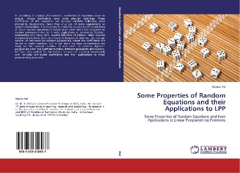 Some Properties of Random Equations and their Applications to LPP: Some Properties of Random Equations and their Applications to Linear Programming Problems