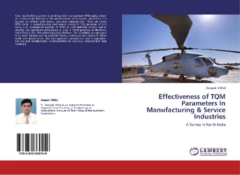 Effectiveness of TQM Parameters In Manufacturing & Service Industries: A Survey In North India