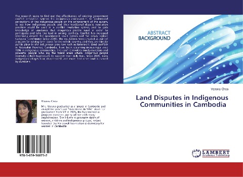 Land Disputes in Indigenous Communities in  Cambodia