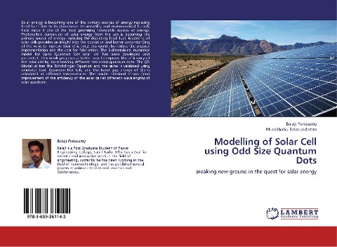 Modelling of Solar Cell using Odd Size Quantum Dots: breaking new ground in the quest for solar energy