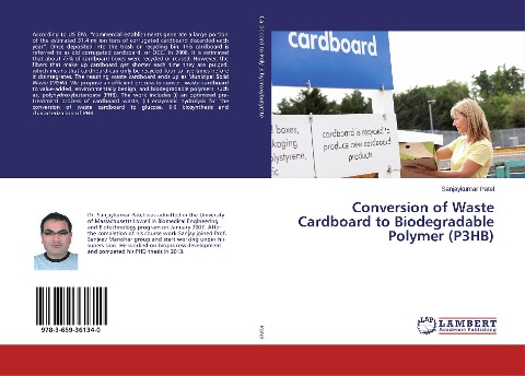 Conversion of Waste Cardboard to Biodegradable Polymer (P3HB)