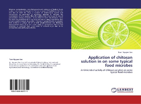 Application of chitosan solution in on some typical food microbes: Antimicrobial activity of chitosan solution on some typical food microbes