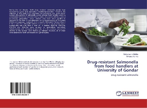 Drug-resistant Salmonella from food handlers at University of Gondar: Drug resistant Salmonella