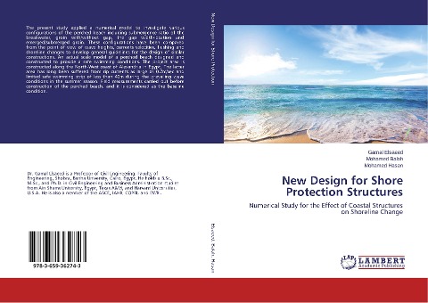 New Design for Shore Protection Structures: Numerical Study for the Effect of Coastal Structures on Shoreline Change