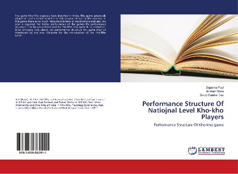 Performance Structure Of Natiojnal Level Kho-kho Players: Performance Structure Of Kho-kho game