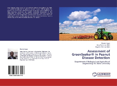 Assessment of GreenSeeker® in Peanut Disease Detection: Department of Biological and Agricultural Engineering. NC-State University