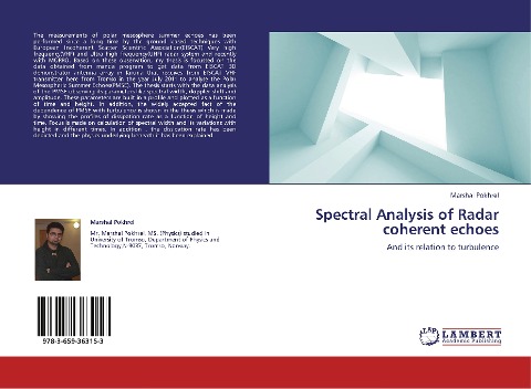 Spectral Analysis of Radar coherent echoes: And its relation to turbulence