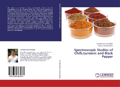Spectroscopic Studies of Chilli,turmeric and Black Pepper