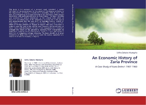An Economic History of Zaria Province: A Case Study of Ikara District-1907-1960