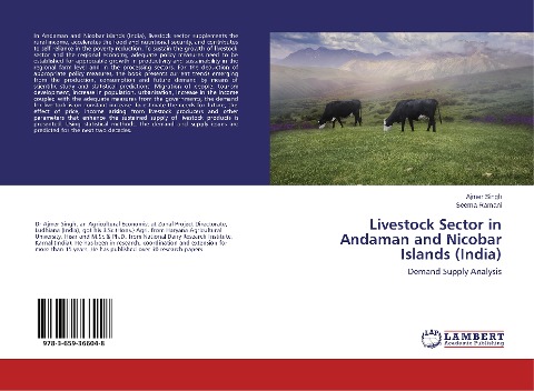 Livestock Sector in Andaman and Nicobar Islands (India): Demand Supply Analysis