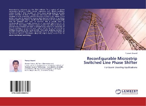 Reconfigurable Microstrip Switched Line Phase Shifter: For Beam Steering Applications