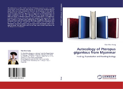Autecology of Pteropus giganteus from Myanmar: Feeding, Reproductive and Roosting Ecology