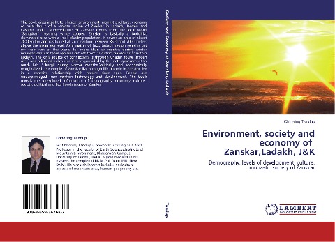 Environment, society and economy of Zanskar,Ladakh, J&K: Demography, levels of development, culture, monastic society of Zanskar