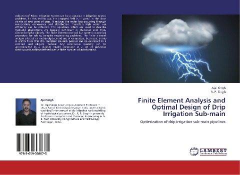 Finite Element Analysis and Optimal Design of Drip Irrigation Sub-main: Optimization of drip irrigation sub-main pipelines