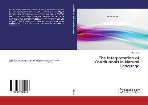 The Interpretation of Conditionals in Natural Language