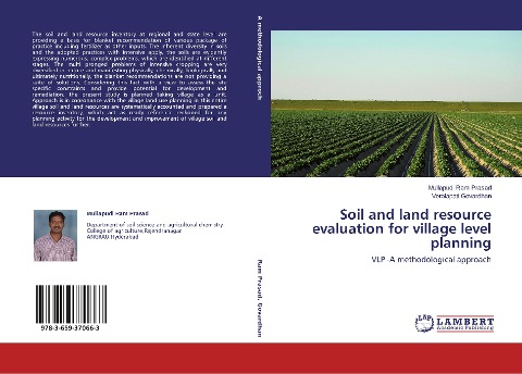 Soil and land resource evaluation for village level planning: VLP -A methodological approach