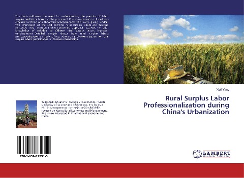 Rural Surplus Labor Professionalization during Chinas Urbanization