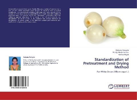 Standardization of Pretreatment and Drying Method: For White Onion (Allium cepa L.)