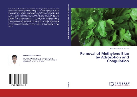 Removal of Methylene Blue by Adsorption and Coagulation
