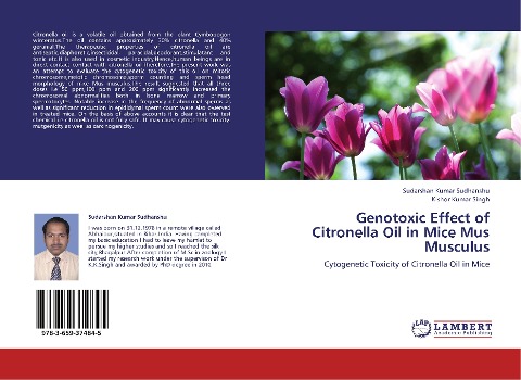 Genotoxic Effect of Citronella Oil in Mice Mus Musculus: Cytogenetic Toxicity of Citronella Oil in Mice