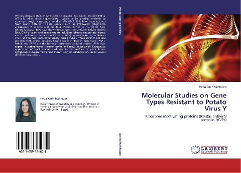 Molecular Studies on Gene Types Resistant to Potato Virus Y: Ribosome inactivating proteins (RIPs)as antiviral proteins (AVPs)