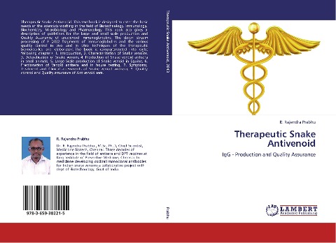 Therapeutic Snake Antivenoid: IgG - Production and Quality Assurance