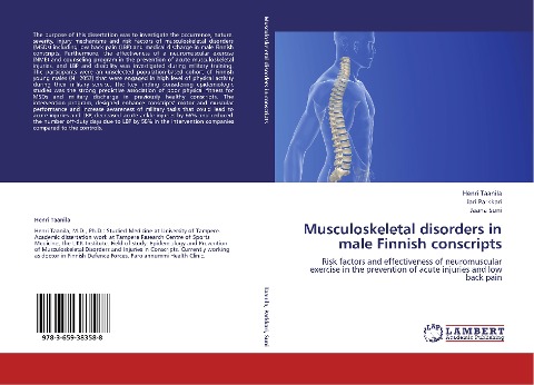 Musculoskeletal disorders in male Finnish conscripts: Risk factors and effectiveness of neuromuscular exercise in the prevention of acute injuries and low back pain
